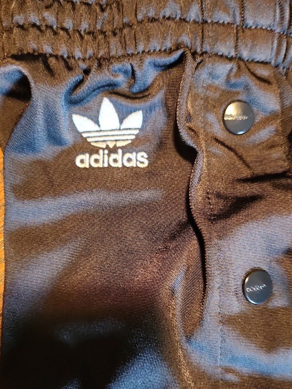 Adidas Black Athletic Skirt with Side Snaps - Picture 4 of 4